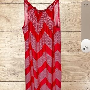 Emma & Michele Pink Polka Dot Sleeveless Dress